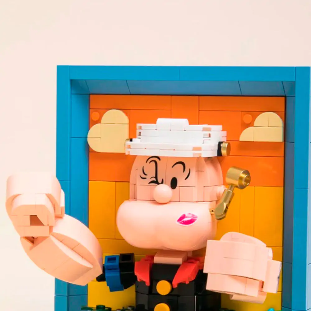 Popeye stavebnice 416 ks fotografii produktu
