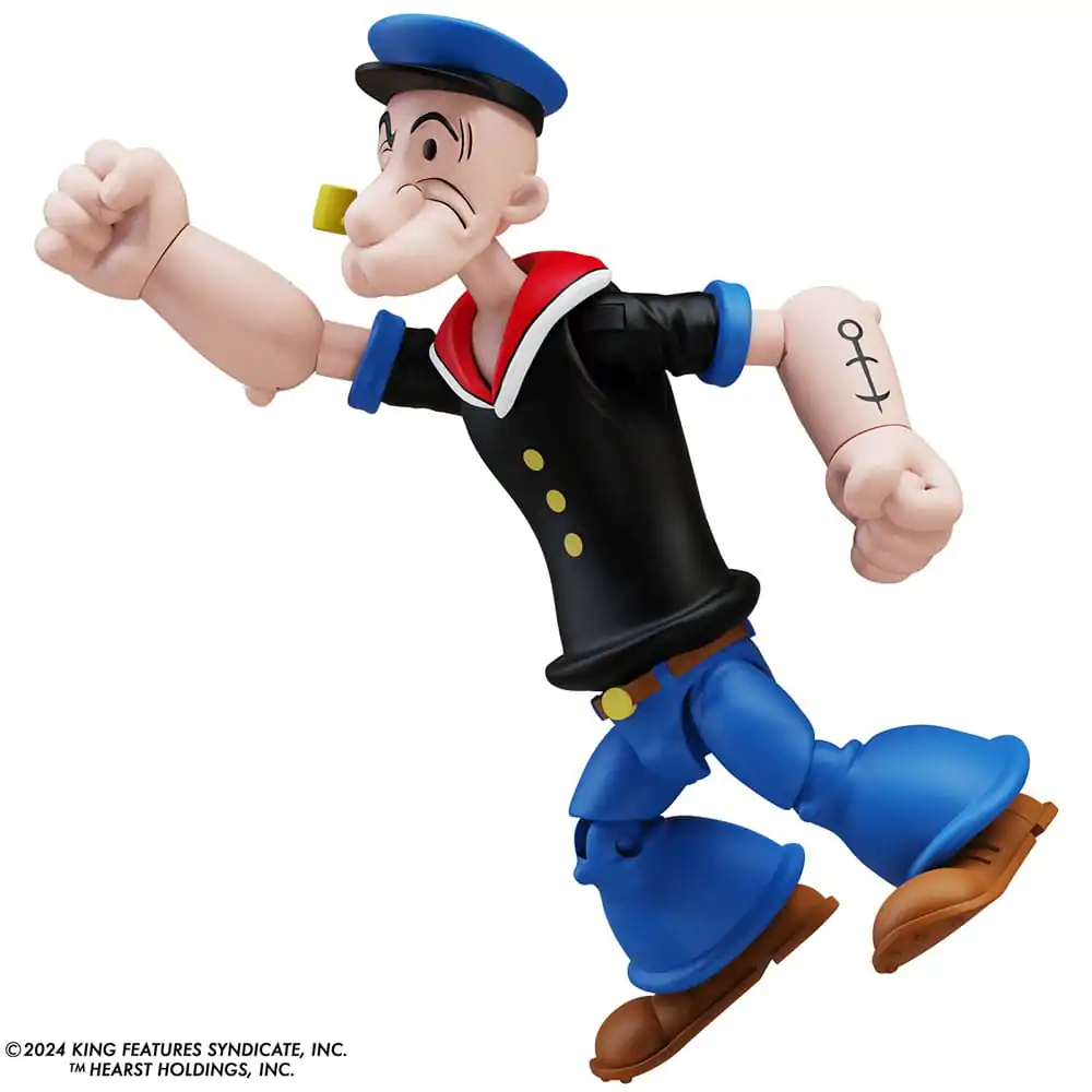 Akční figurka Popeye Wave 03 Popeye 1st Appearance Black Shirt fotografii produktu