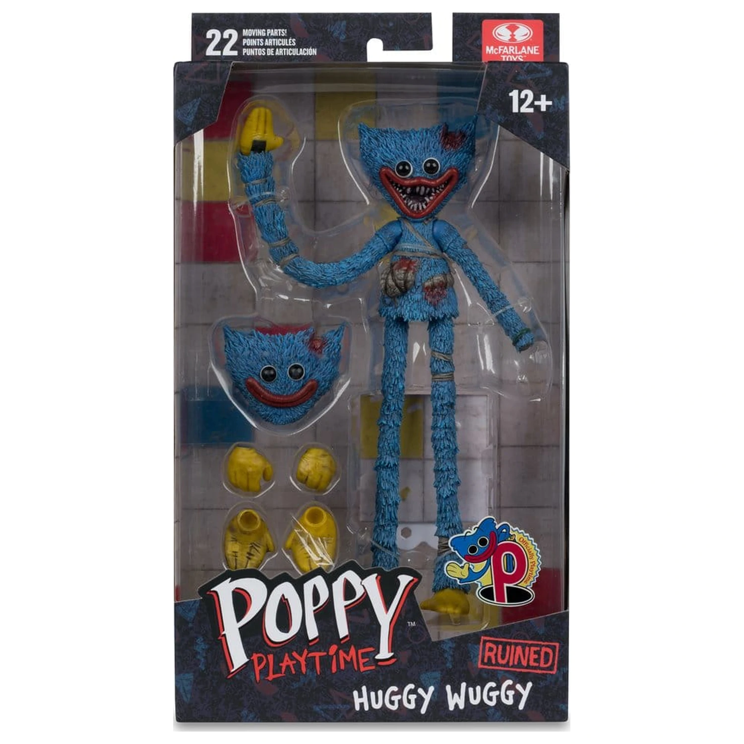 Poppy Playtime Akční figurka Huggy Wuggy Ruined 19 cm fotografii produktu