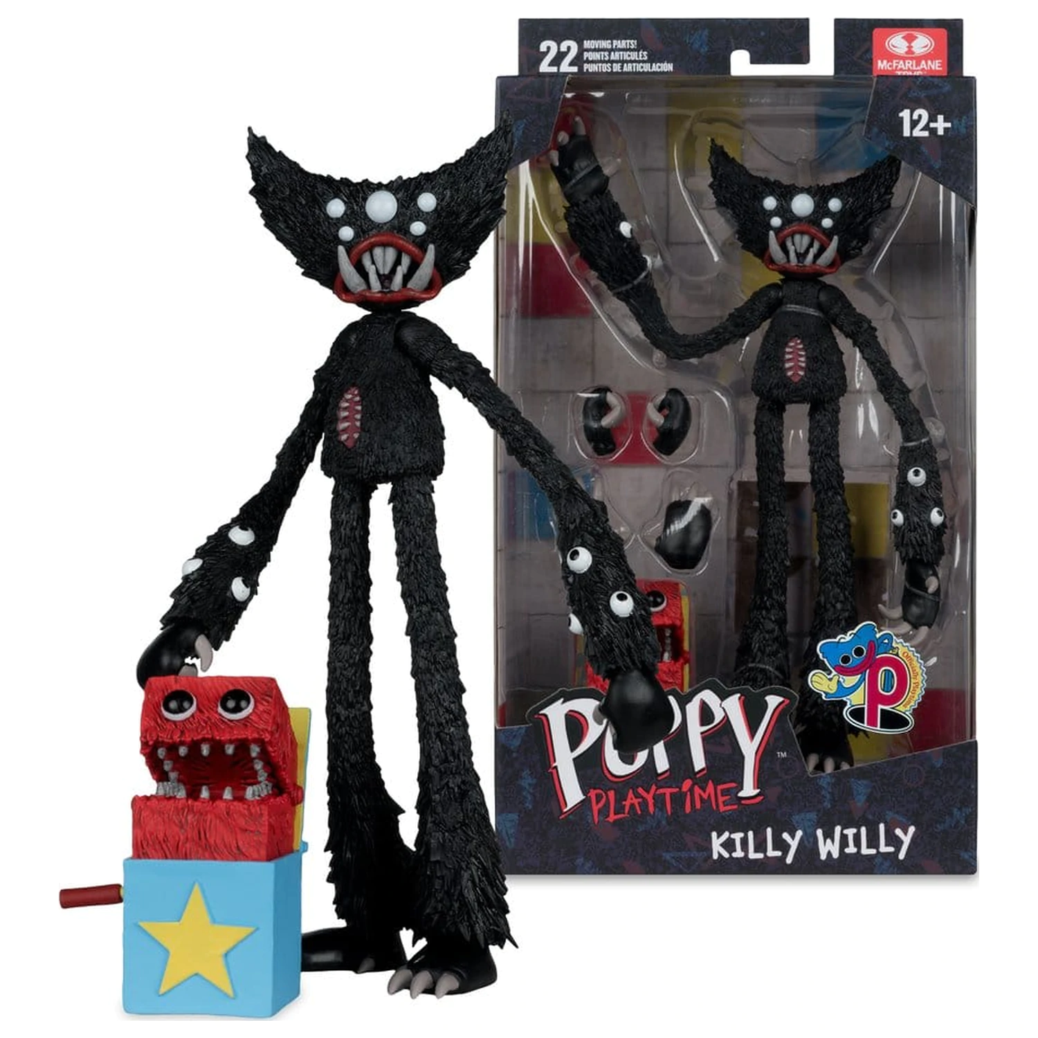 Poppy Playtime Akční figurka Killy Willy 19 cm fotografii produktu