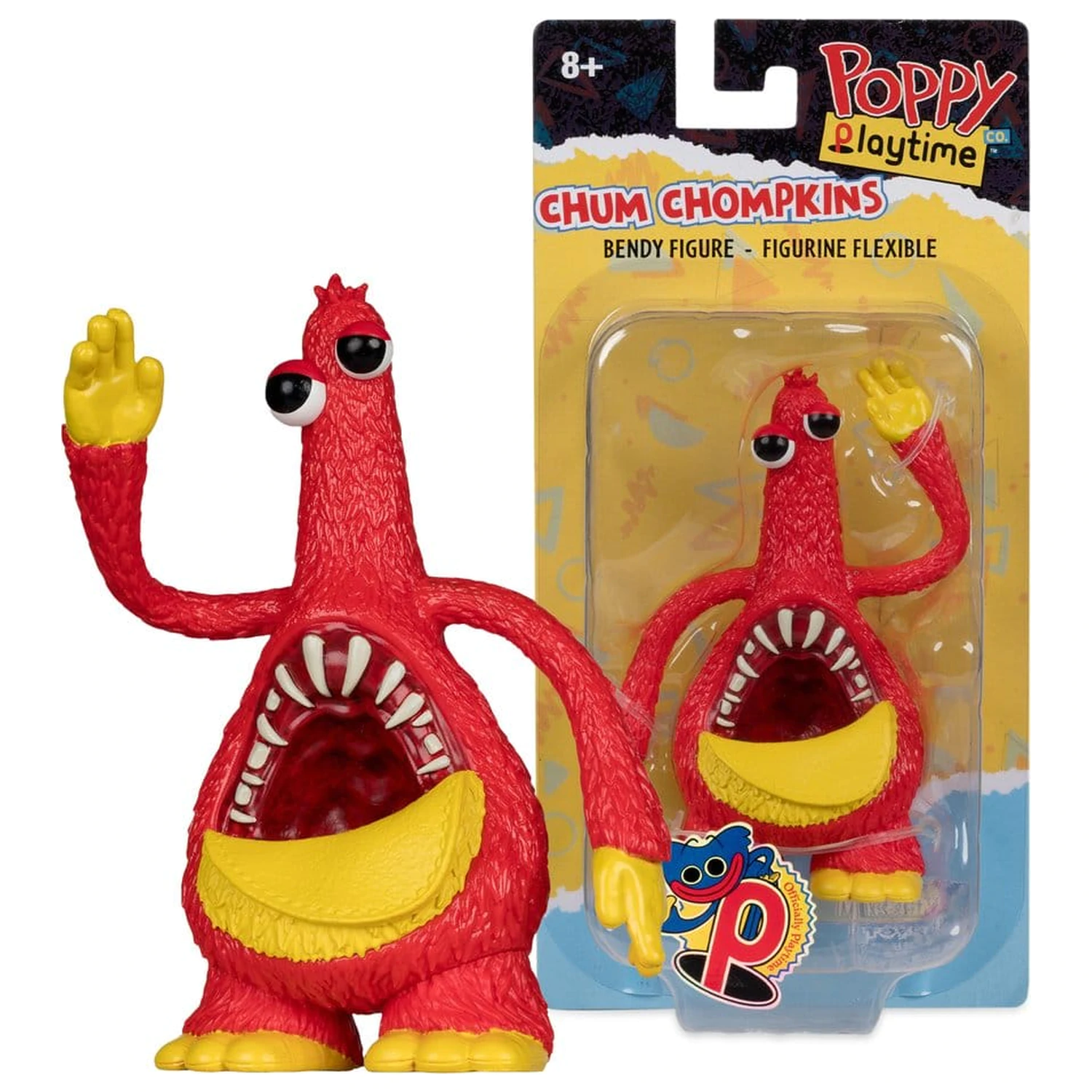 Poppy Playtime Bendables Akční figurka Chum Chompkins 11 cm fotografii produktu