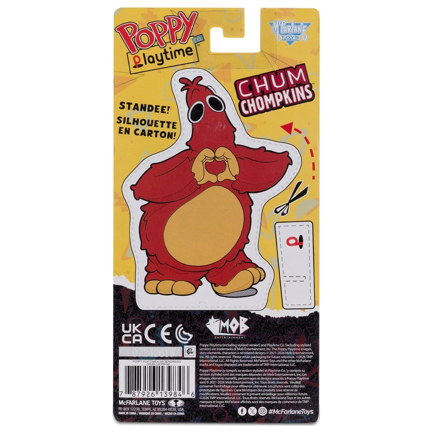 Poppy Playtime Bendables Akční figurka Chum Chompkins 11 cm fotografii produktu