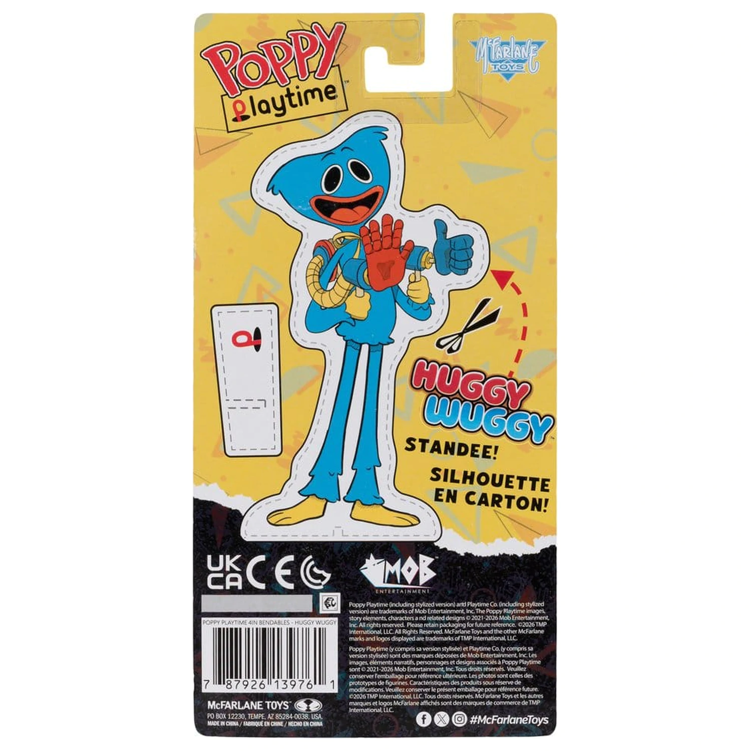 Poppy Playtime Bendables ohebná figurka Huggy Wuggy 11 cm fotografii produktu