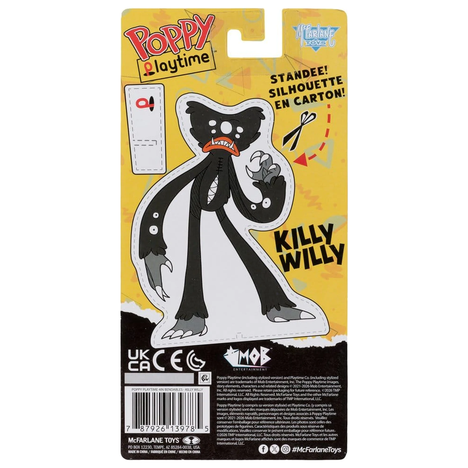 Poppy Playtime Bendables Ohýbací figurka Killy Willy 11 cm fotografii produktu
