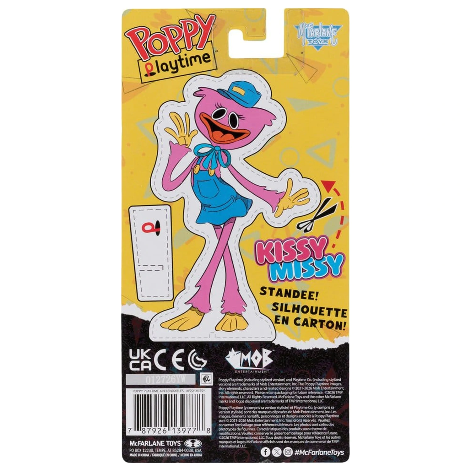 Poppy Playtime Bendables Ohýbací figurka Kissy Missy 11 cm fotografii produktu