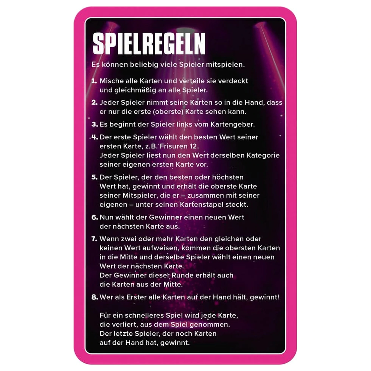 Karetní hra Popstars Top Trumps *německá verze* fotografii produktu