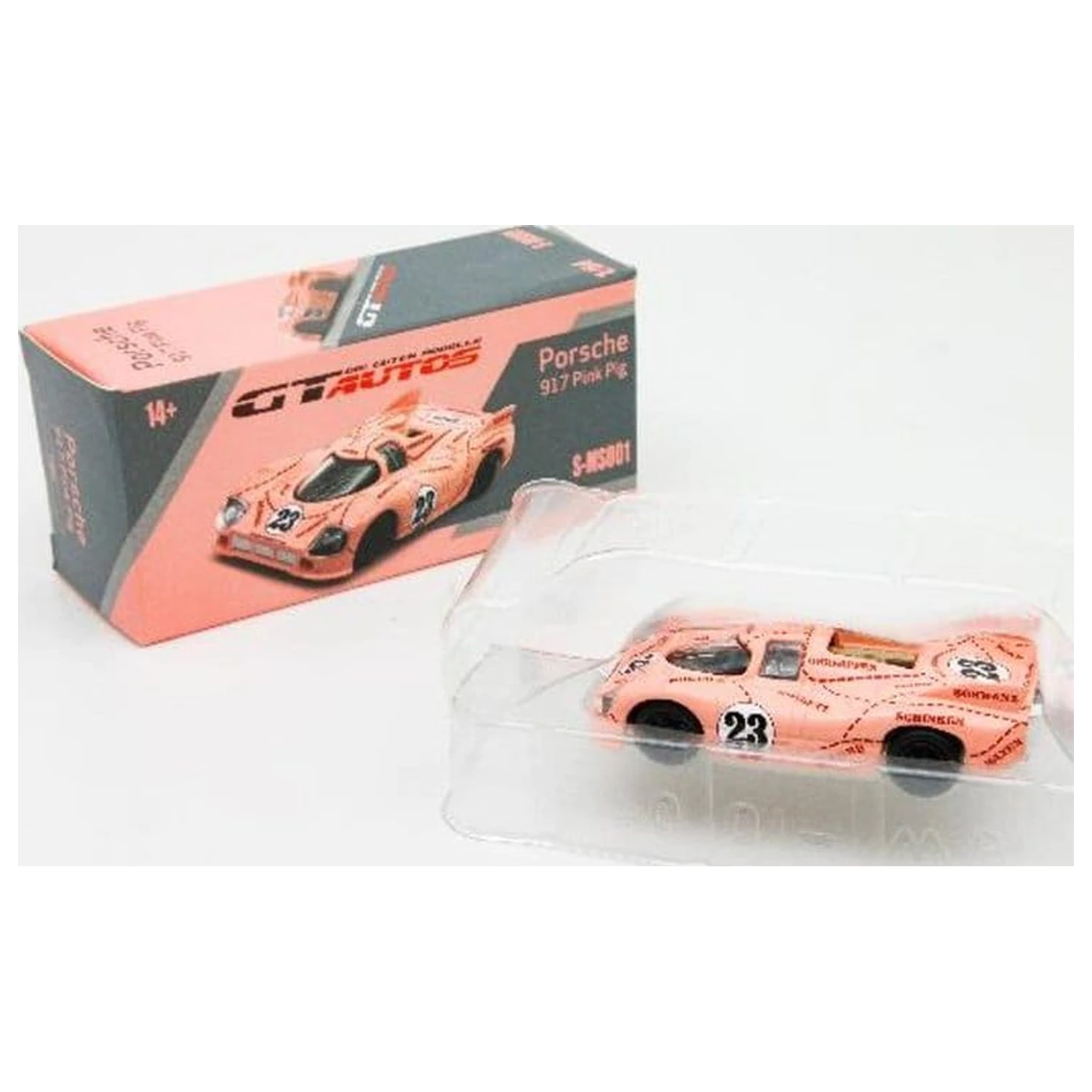 Porsche Diecast 1/64 Model 917/20 Pink Pig 7 cm fotografii produktu