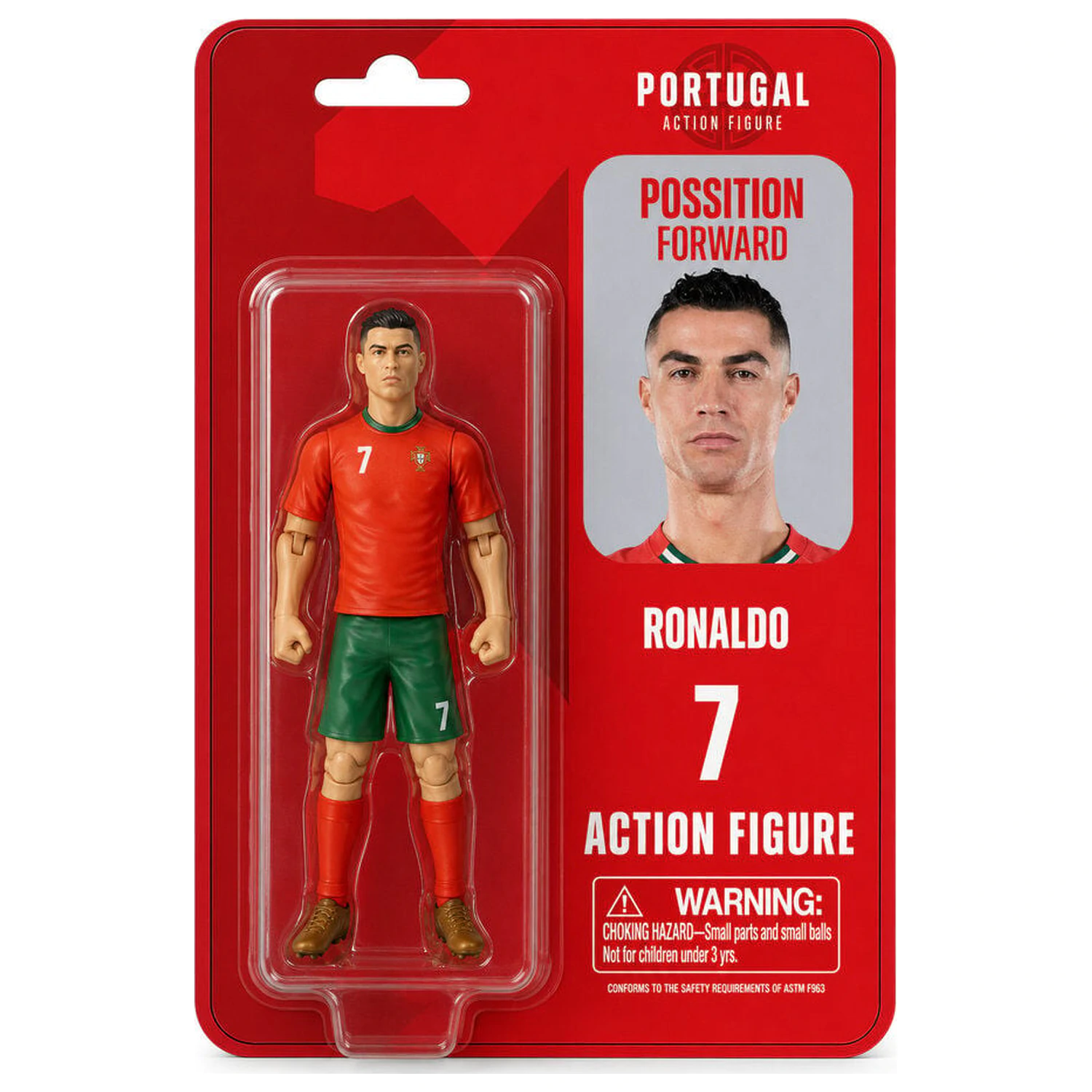 Portugal Cristiano akční figurka 10cm fotografii produktu