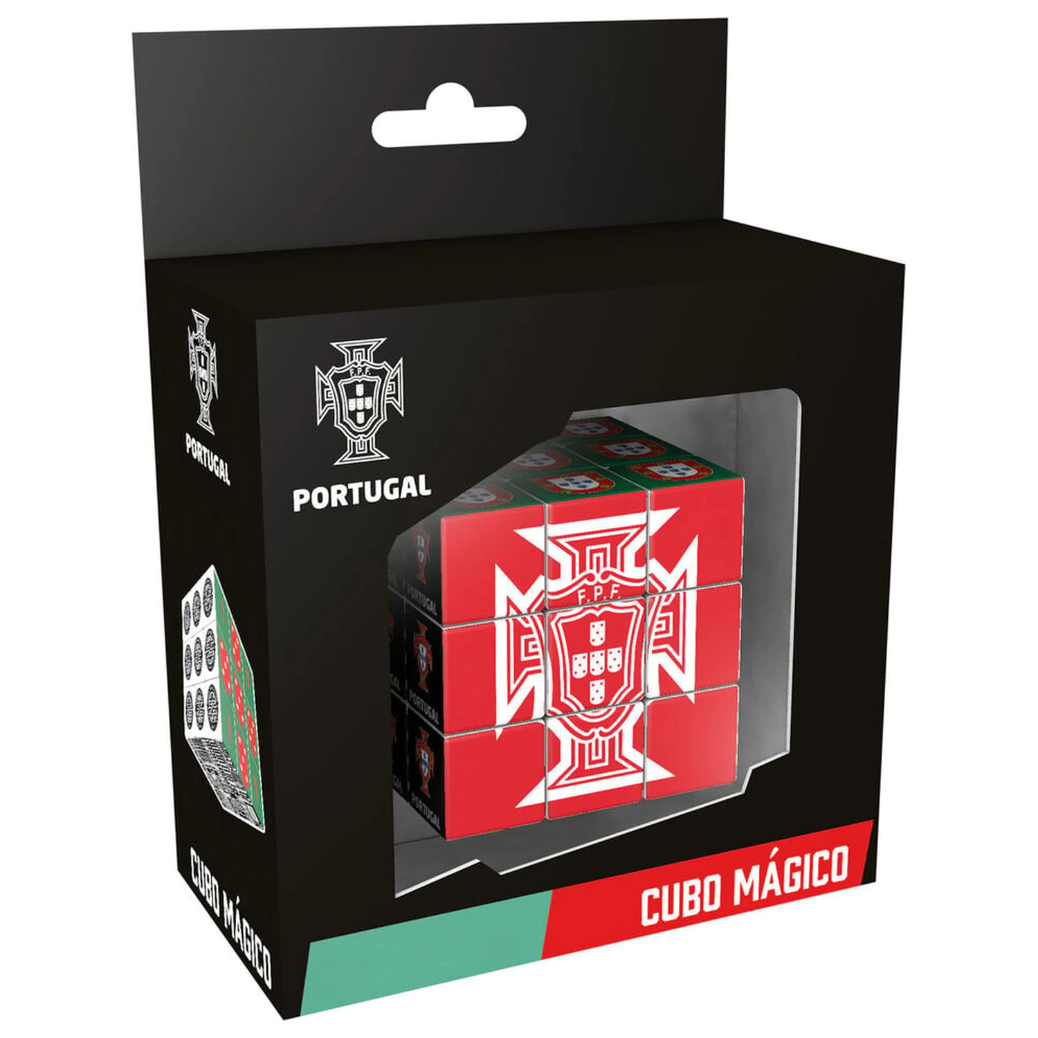 Portugalsko FPF puzzle kostka sada 6 cm fotografii produktu