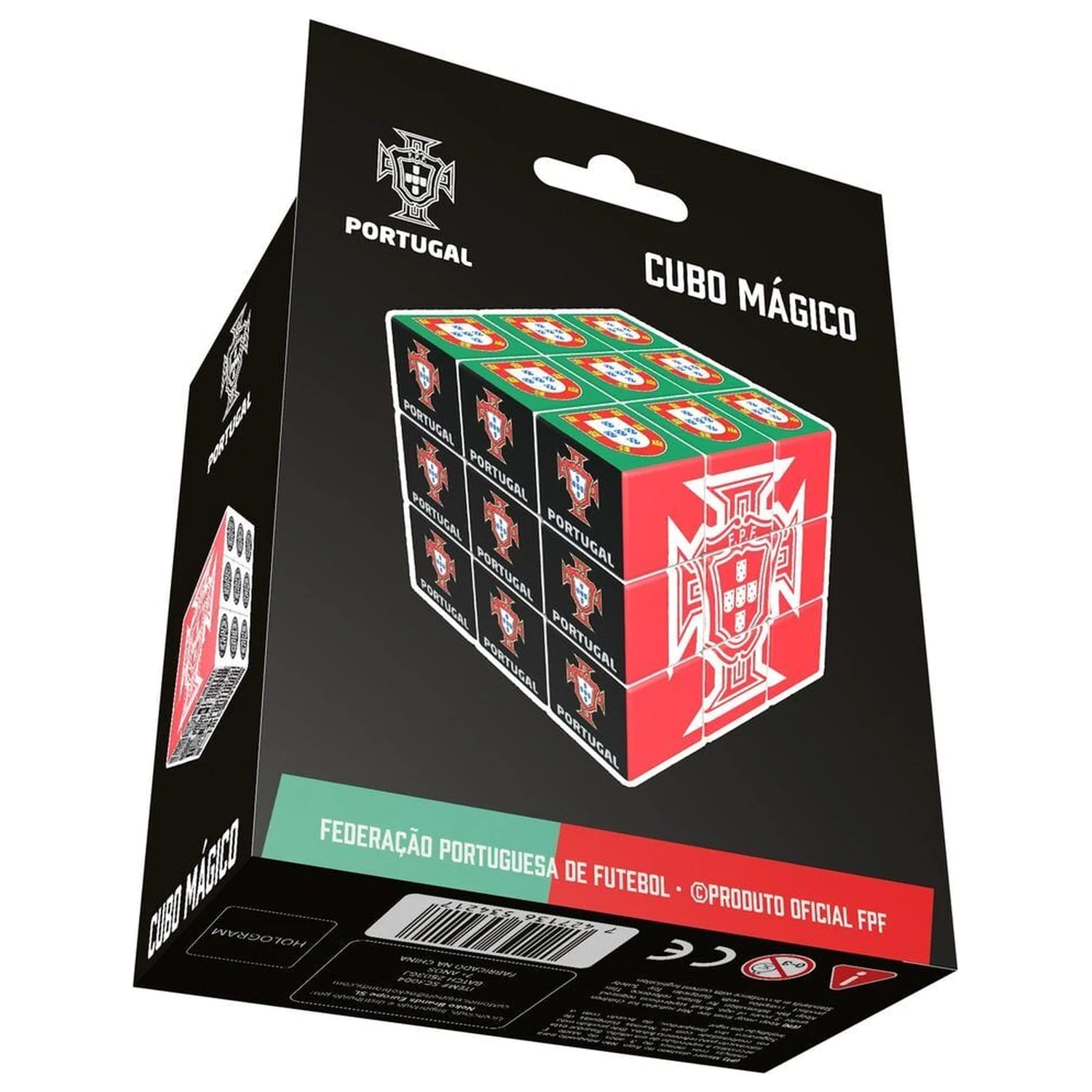 Portugalsko FPF puzzle kostka sada 6 cm fotografii produktu