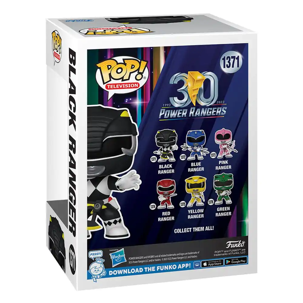 Power Rangers 30th POP! TV Vinylová figurka Černý Strážce 9 cm fotografii produktu