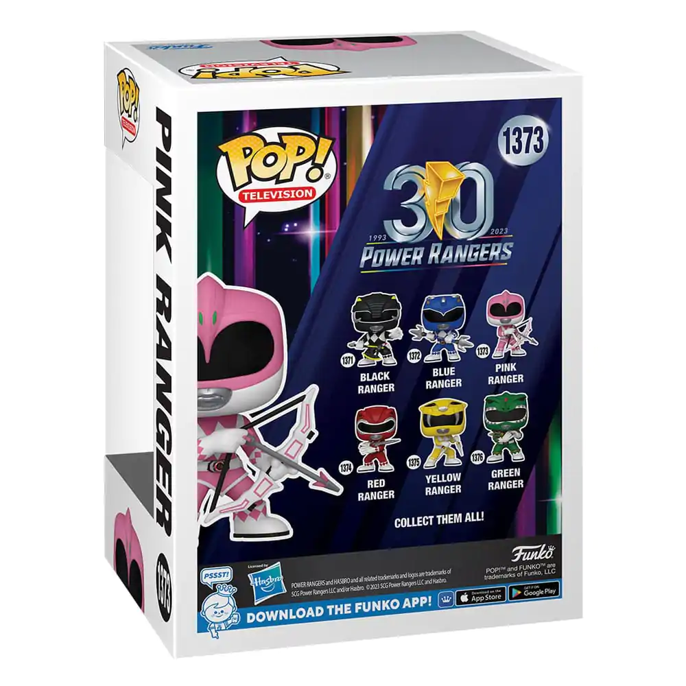 Power Rangers 30. výročí POP! TV Vinylová figurka Růžový Strážce 9 cm fotografii produktu