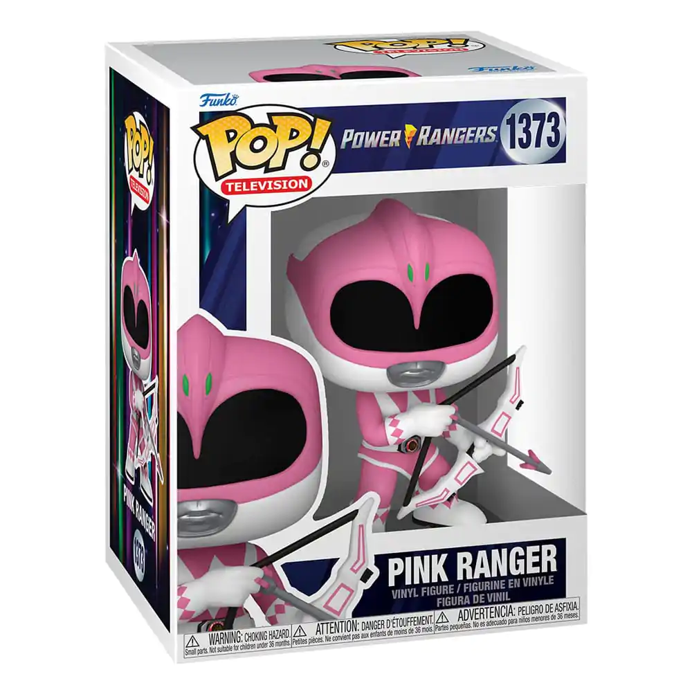 Power Rangers 30. výročí POP! TV Vinylová figurka Růžový Strážce 9 cm fotografii produktu