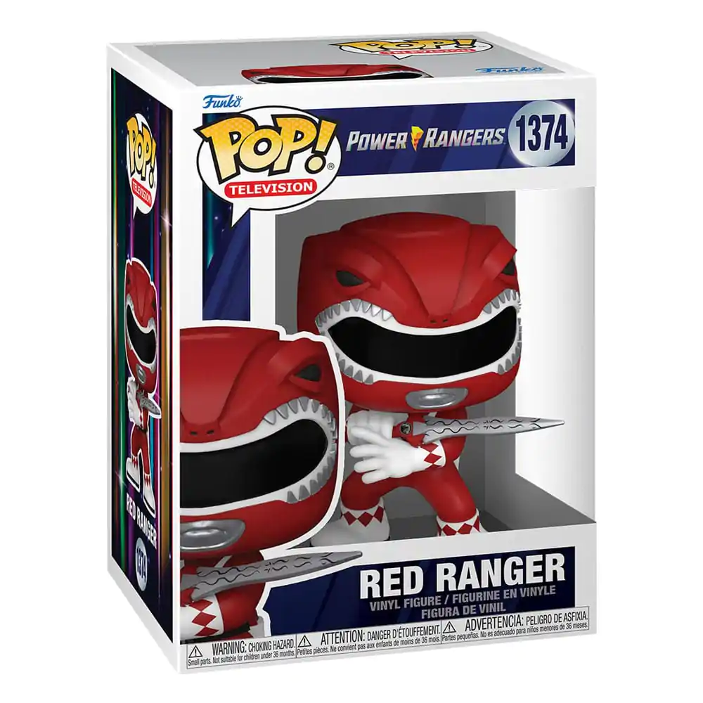 Power Rangers 30th POP! TV vinylová figurka Red Ranger 9 cm fotografii produktu