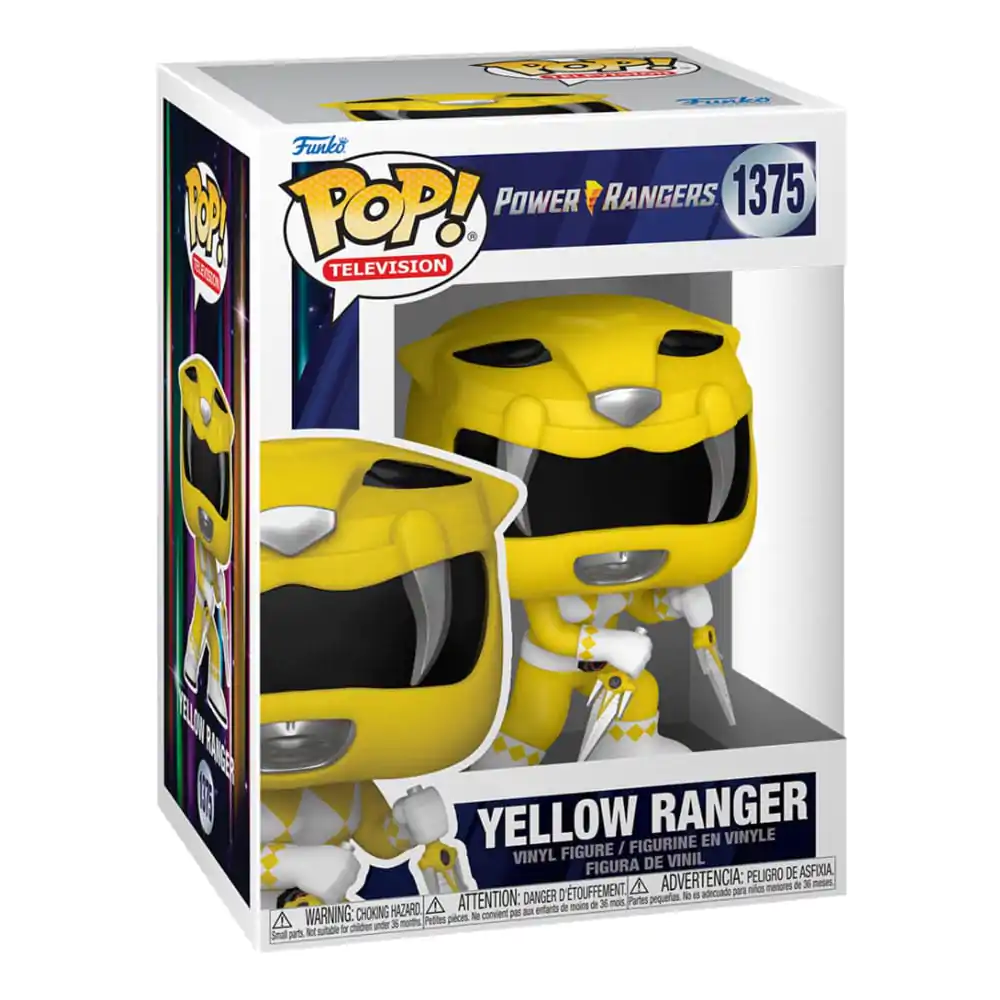 Power Rangers 30th POP! TV vinylová figurka Žlutý Ranger 9 cm fotografii produktu