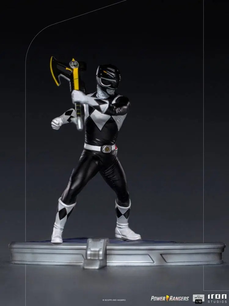 Power Rangers BDS Art Scale socha 1/10 Black Ranger 17 cm fotografii produktu