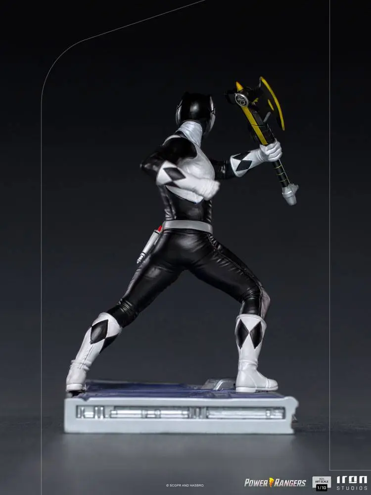 Power Rangers BDS Art Scale socha 1/10 Black Ranger 17 cm fotografii produktu
