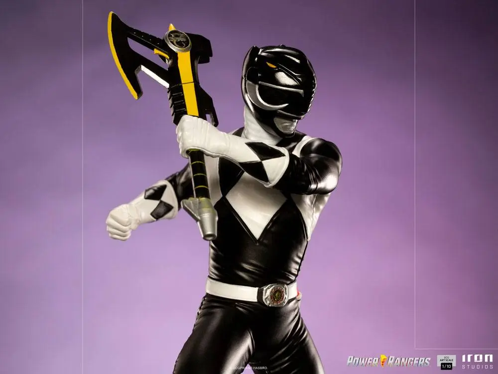 Power Rangers BDS Art Scale socha 1/10 Black Ranger 17 cm fotografii produktu