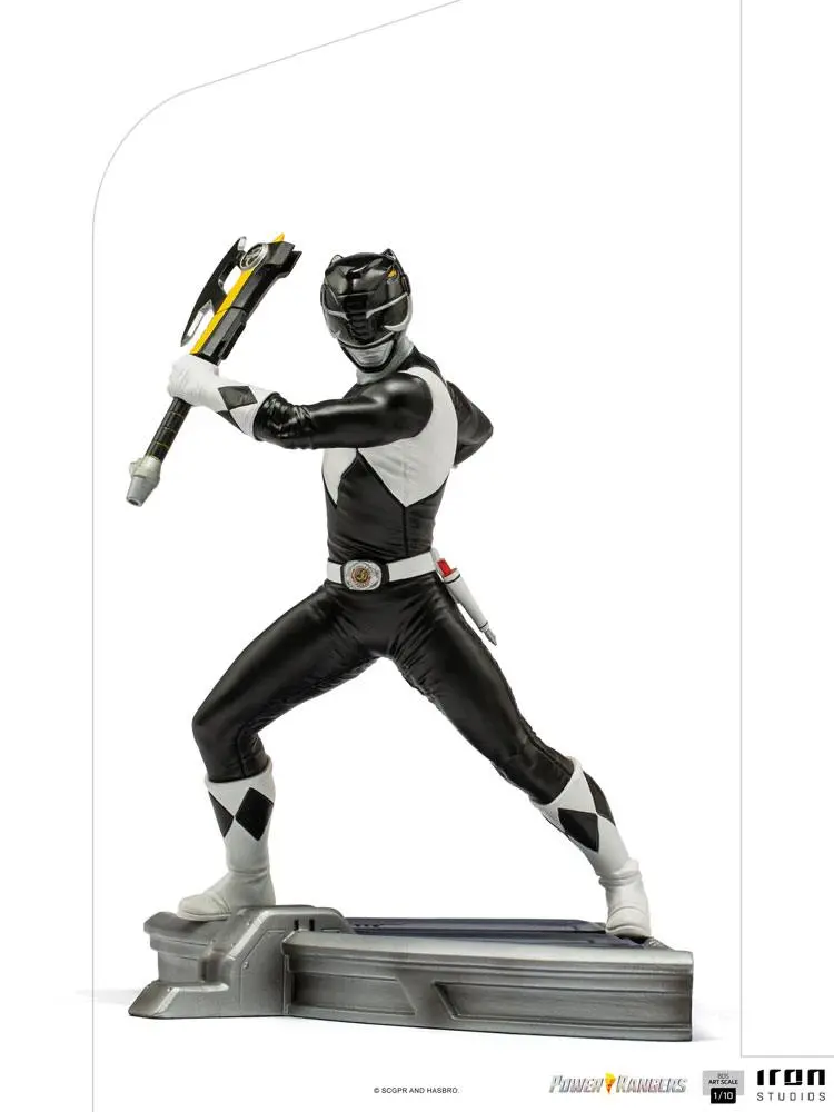 Power Rangers BDS Art Scale socha 1/10 Black Ranger 17 cm fotografii produktu