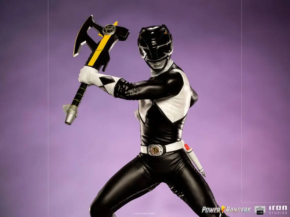 Power Rangers BDS Art Scale socha 1/10 Black Ranger 17 cm fotografii produktu