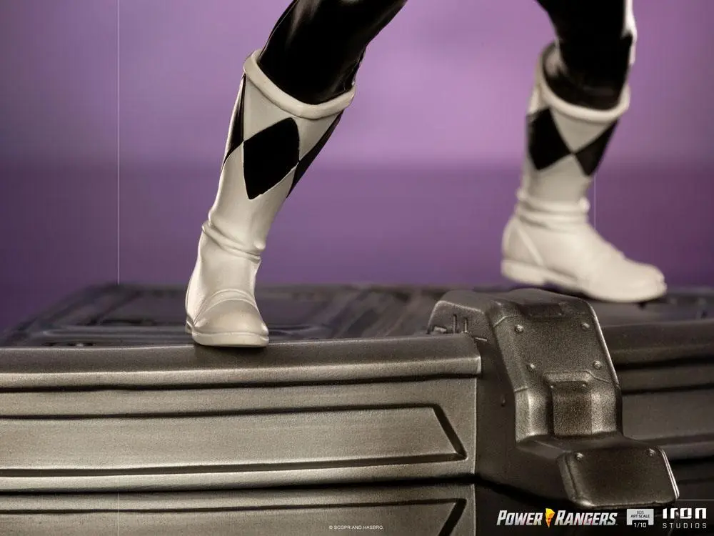 Power Rangers BDS Art Scale socha 1/10 Black Ranger 17 cm fotografii produktu