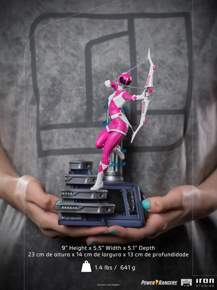 Power Rangers BDS Art Scale socha 1/10 Pink Ranger 23 cm fotografii produktu