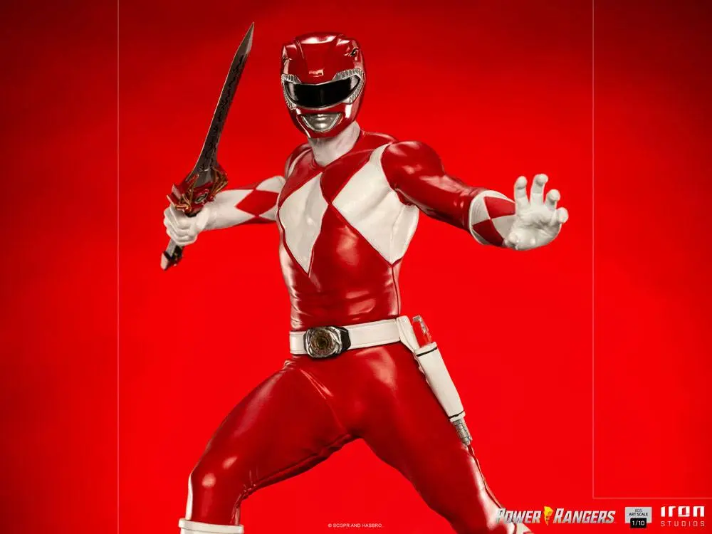 Power Rangers BDS Art Scale Socha 1/10 Red Ranger 17 cm fotografii produktu