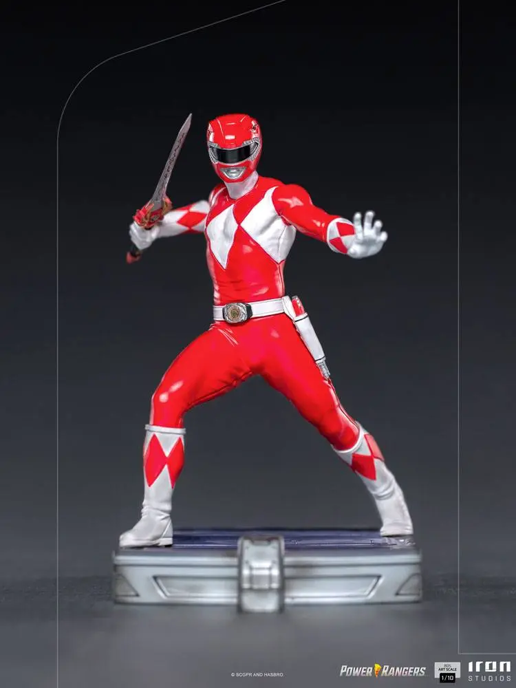 Power Rangers BDS Art Scale Socha 1/10 Red Ranger 17 cm fotografii produktu