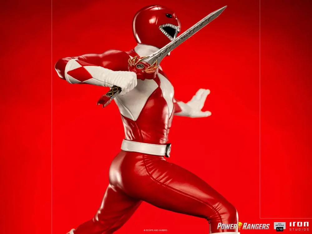 Power Rangers BDS Art Scale Socha 1/10 Red Ranger 17 cm fotografii produktu