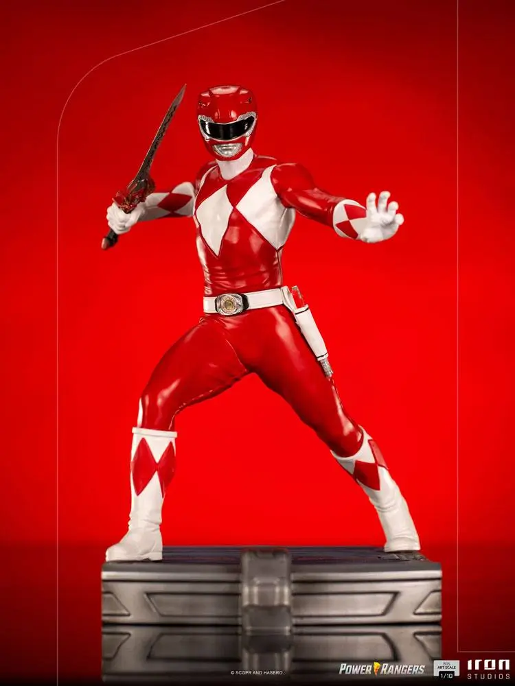 Power Rangers BDS Art Scale Socha 1/10 Red Ranger 17 cm fotografii produktu