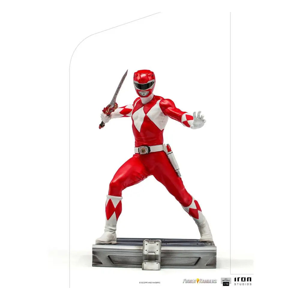 Power Rangers BDS Art Scale Socha 1/10 Red Ranger 17 cm fotografii produktu