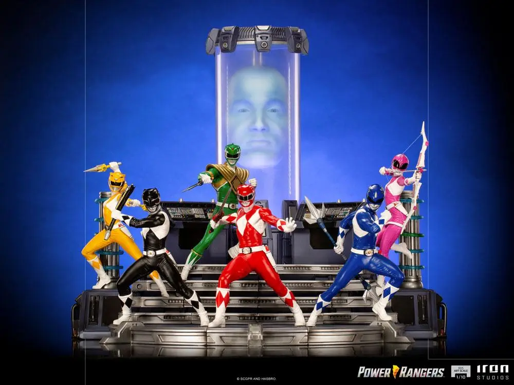 Power Rangers BDS Art Scale soška 1/10 Yellow Ranger 19 cm fotografii produktu