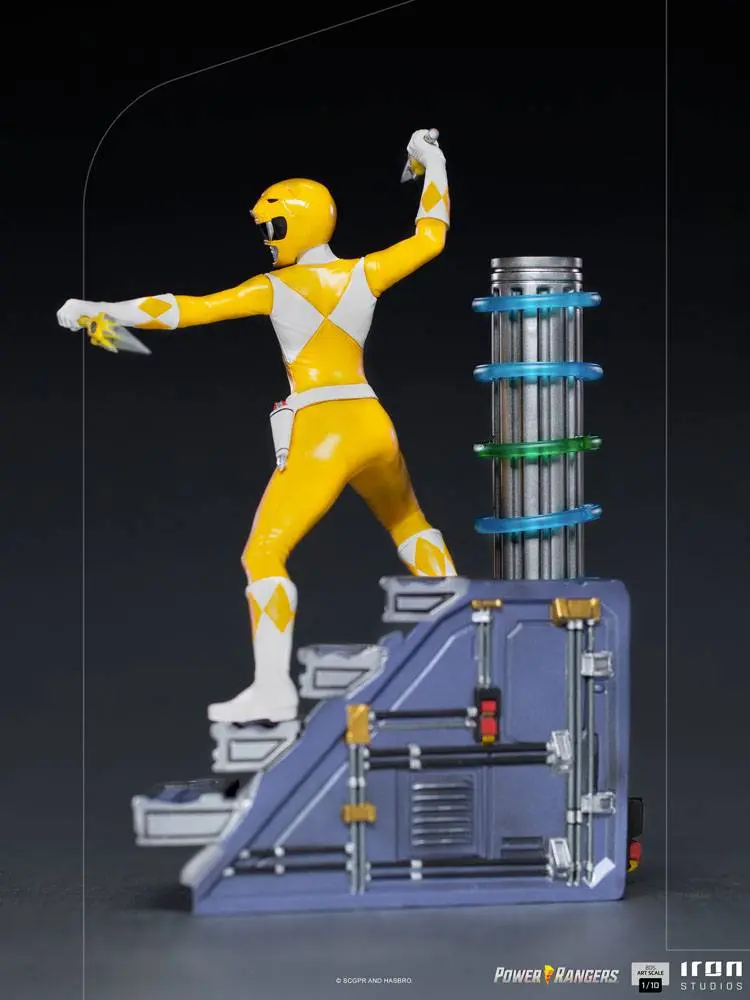 Power Rangers BDS Art Scale soška 1/10 Yellow Ranger 19 cm fotografii produktu