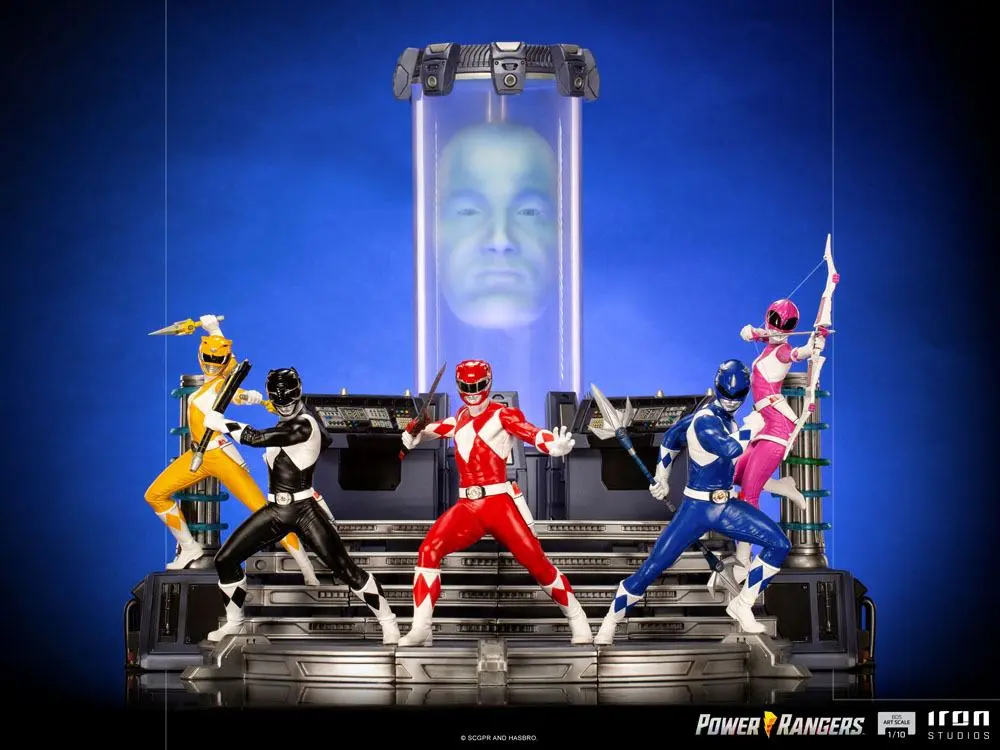 Power Rangers BDS Art Scale soška 1/10 Yellow Ranger 19 cm fotografii produktu