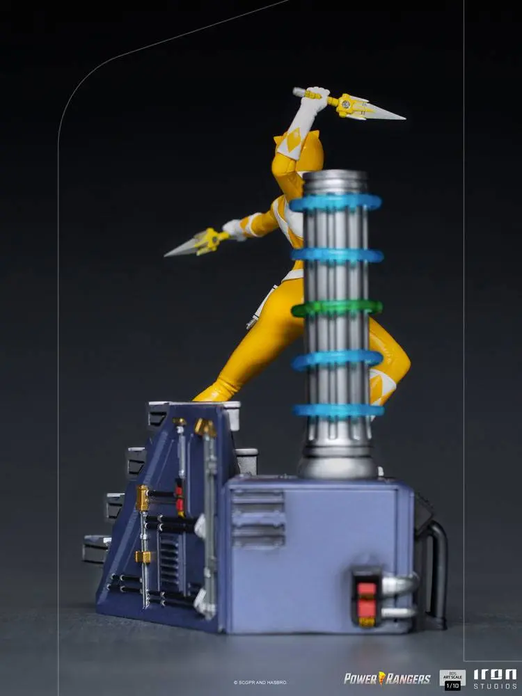 Power Rangers BDS Art Scale soška 1/10 Yellow Ranger 19 cm fotografii produktu