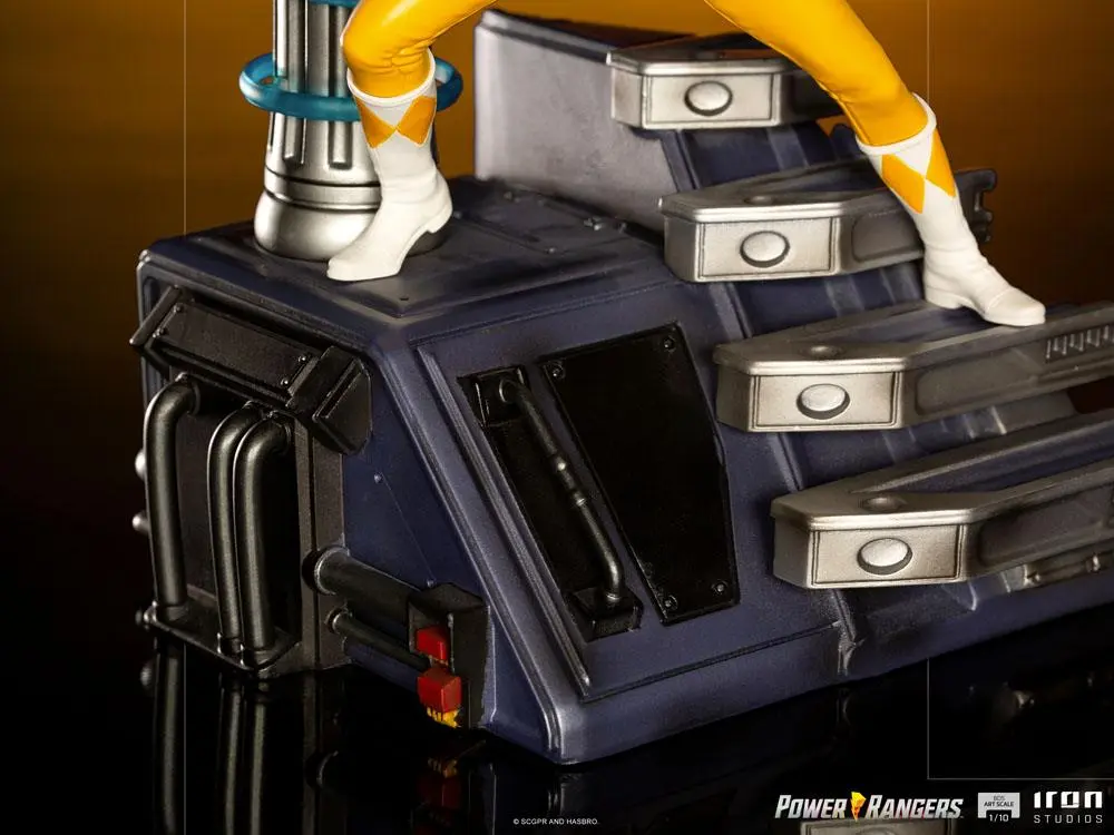 Power Rangers BDS Art Scale soška 1/10 Yellow Ranger 19 cm fotografii produktu