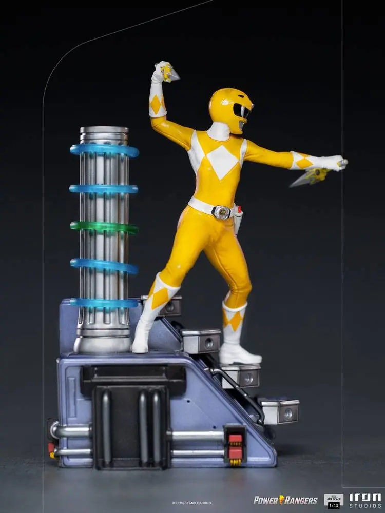 Power Rangers BDS Art Scale soška 1/10 Yellow Ranger 19 cm fotografii produktu