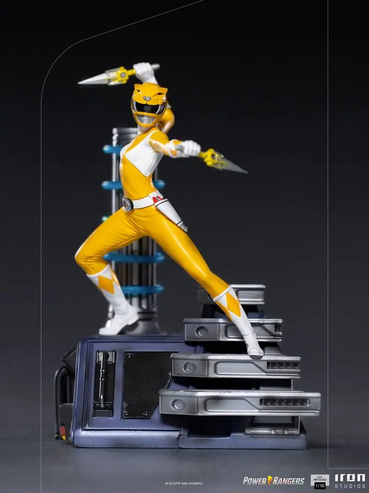 Power Rangers BDS Art Scale soška 1/10 Yellow Ranger 19 cm fotografii produktu