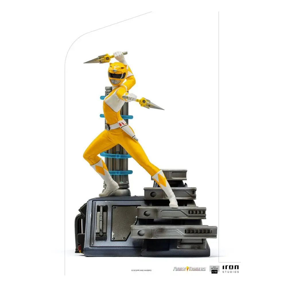 Power Rangers BDS Art Scale soška 1/10 Yellow Ranger 19 cm fotografii produktu