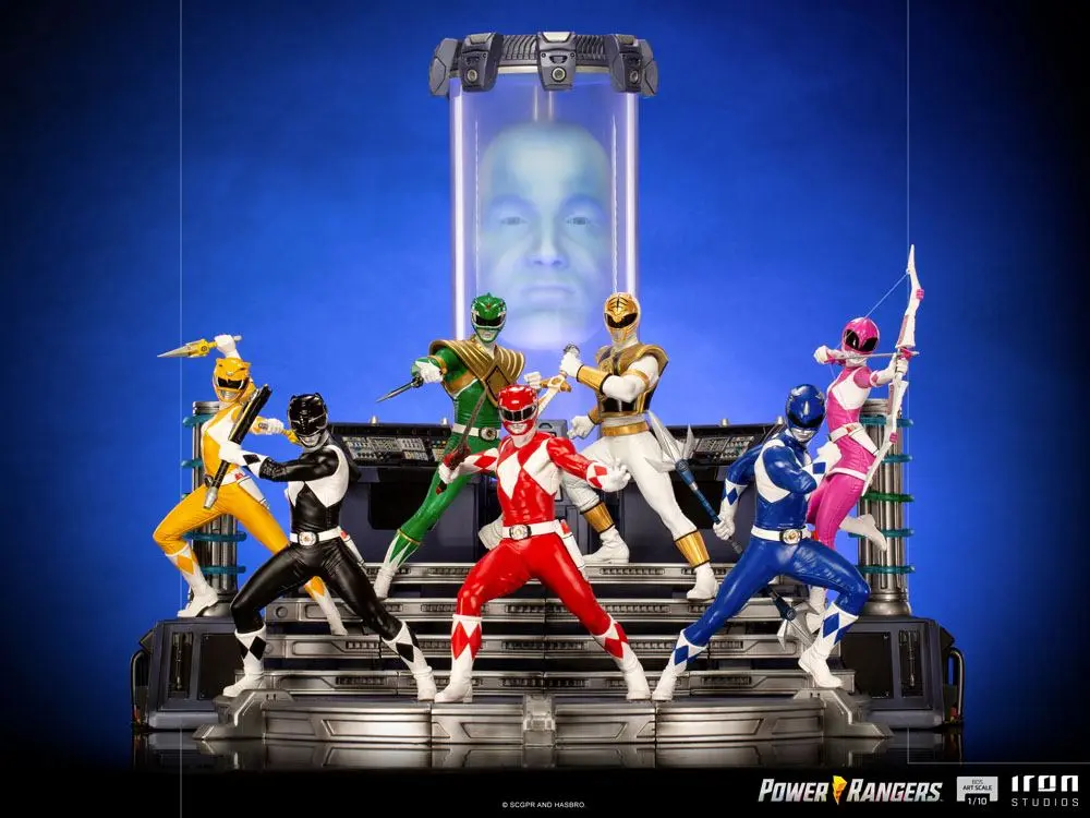Power Rangers BDS Art Scale soška 1/10 Yellow Ranger 19 cm fotografii produktu