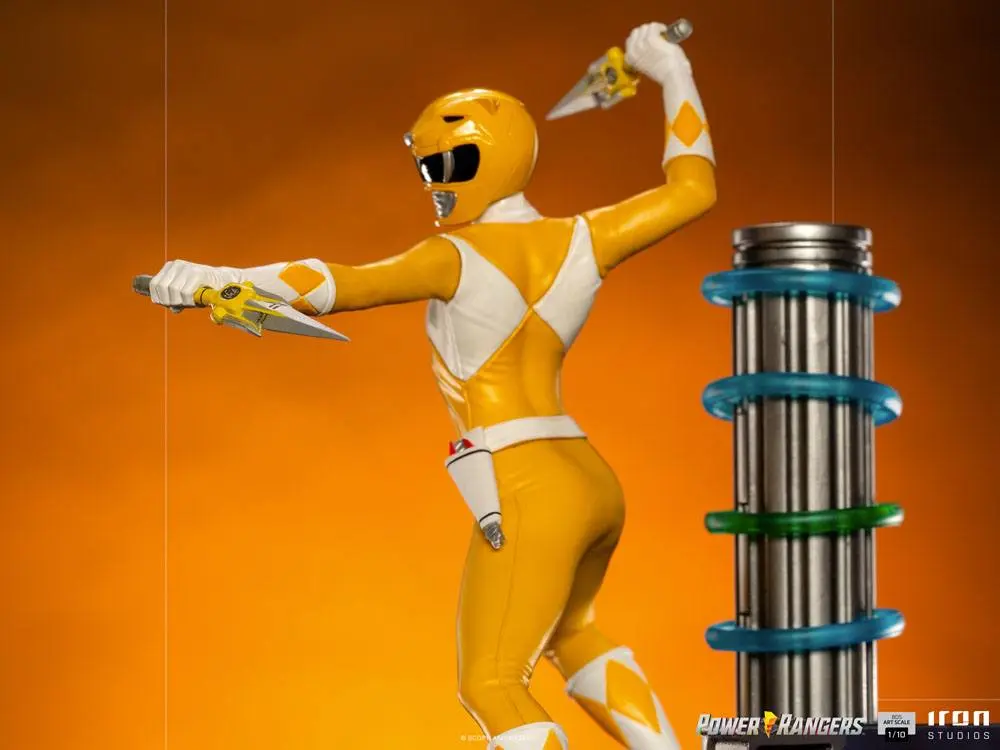 Power Rangers BDS Art Scale soška 1/10 Yellow Ranger 19 cm fotografii produktu