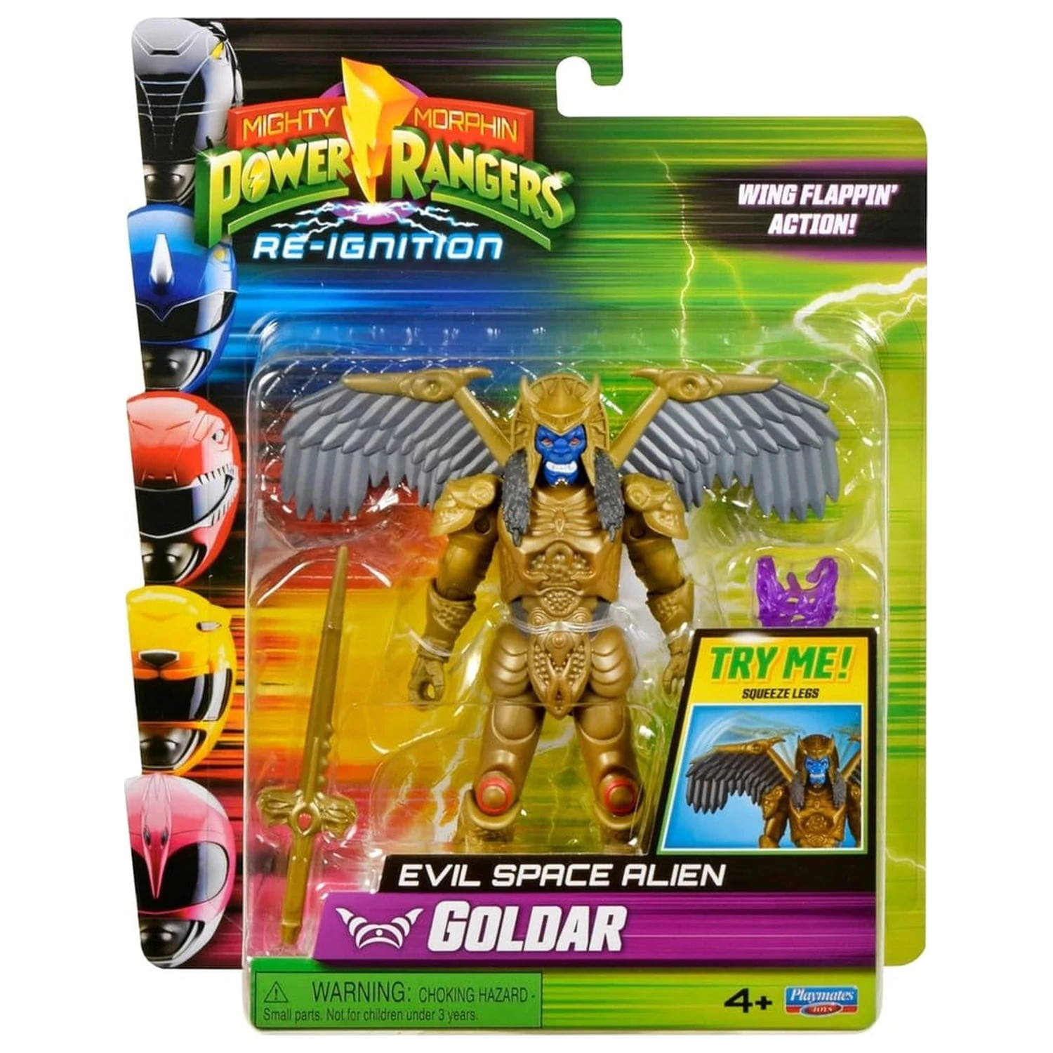 Power Rangers Evil Space Alien akční figurka Goldar 13 cm fotografii produktu
