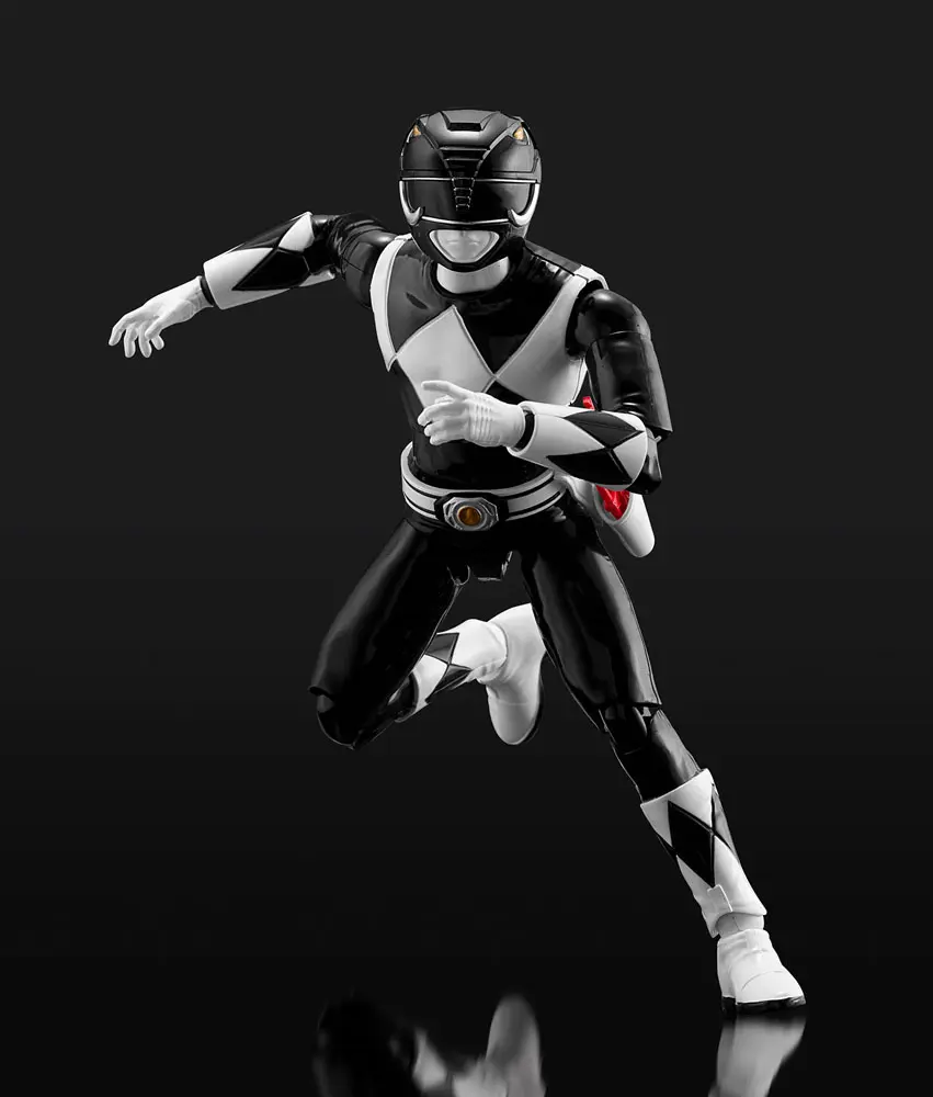 Power Rangers Furai Model Plastiková modelová stavebnice Black Ranger 13 cm fotografii produktu