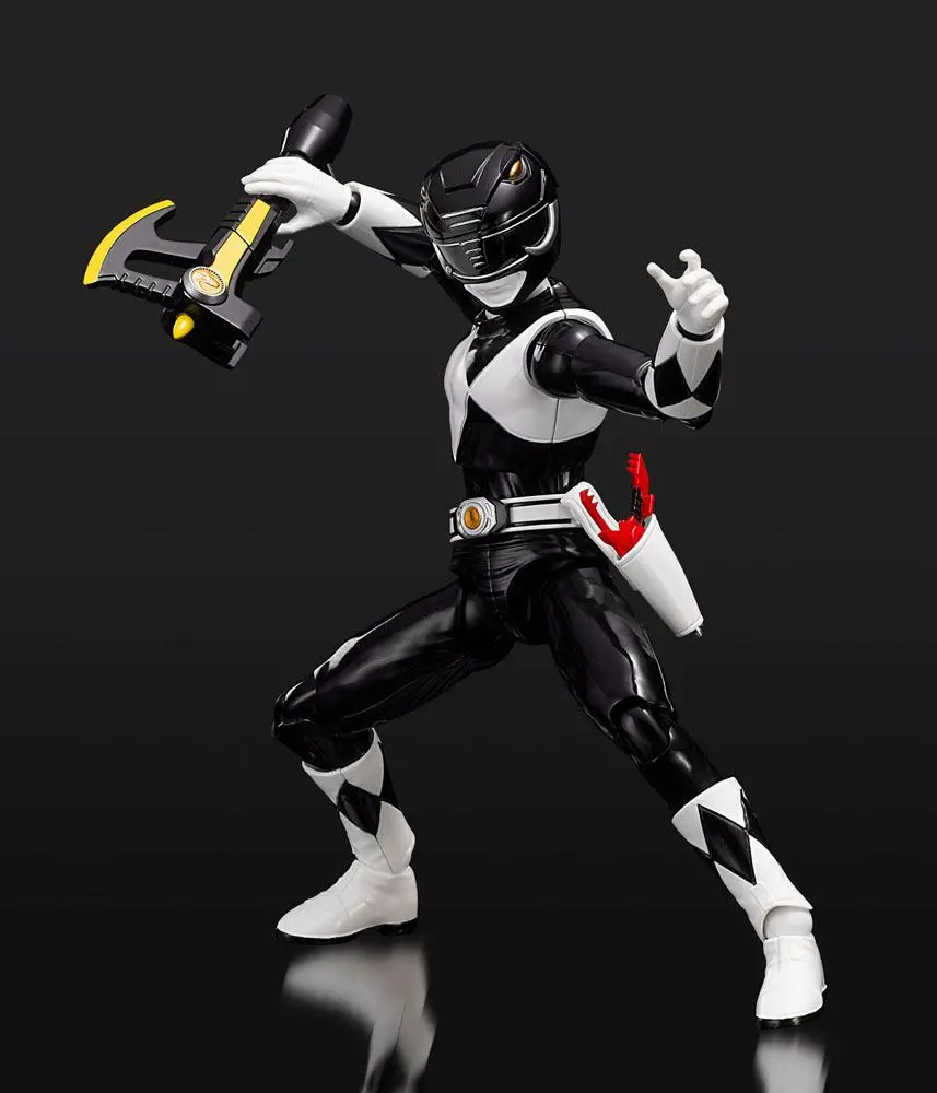 Power Rangers Furai Model Plastiková modelová stavebnice Black Ranger 13 cm fotografii produktu