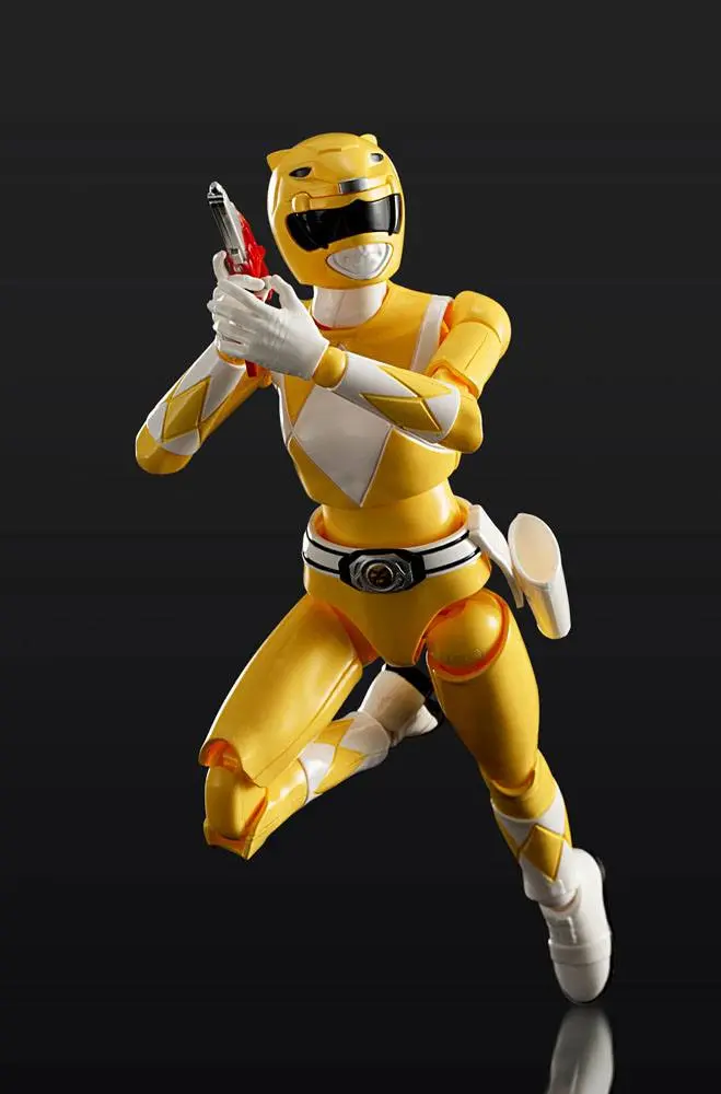 Power Rangers Furai Model plastiková stavebnice Yellow Ranger 13 cm fotografii produktu