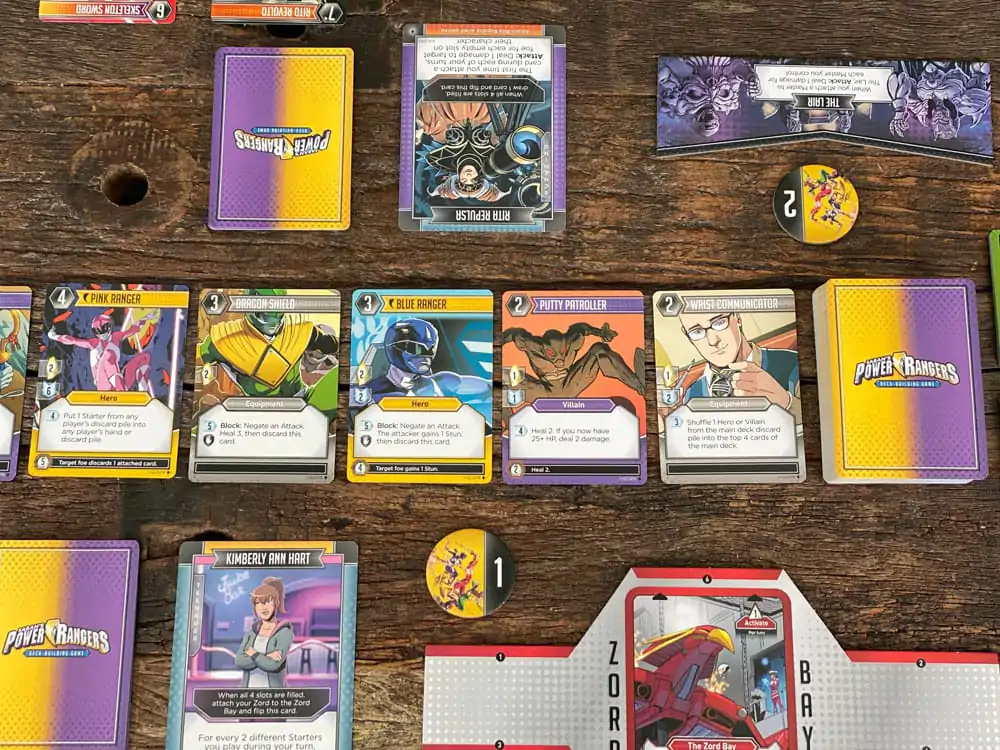 Power Rangers karetní hra Deck-Building *Englische Version* fotografii produktu