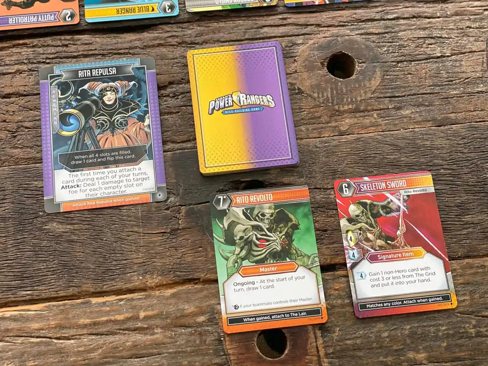 Power Rangers karetní hra Deck-Building *Englische Version* fotografii produktu