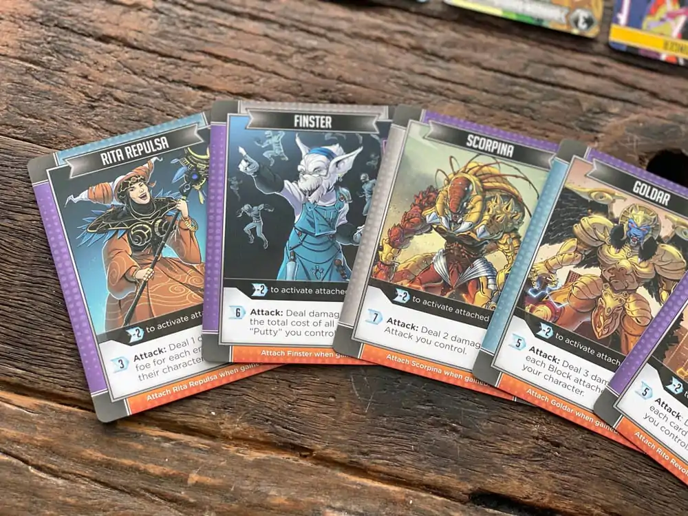 Power Rangers karetní hra Deck-Building *Englische Version* fotografii produktu