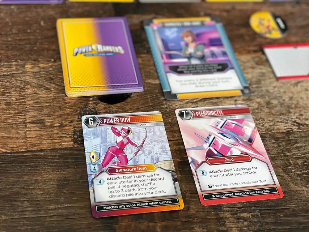 Power Rangers karetní hra Deck-Building *Englische Version* fotografii produktu
