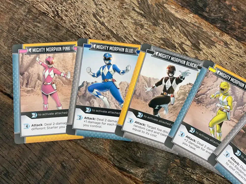 Power Rangers karetní hra Deck-Building *Englische Version* fotografii produktu